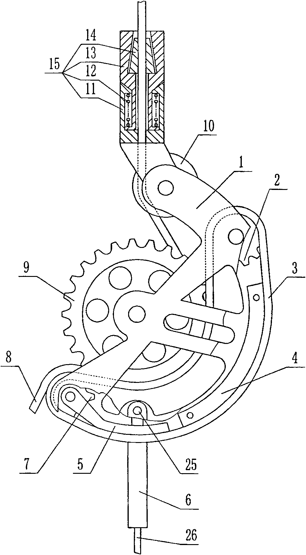 Self-lifting loading device