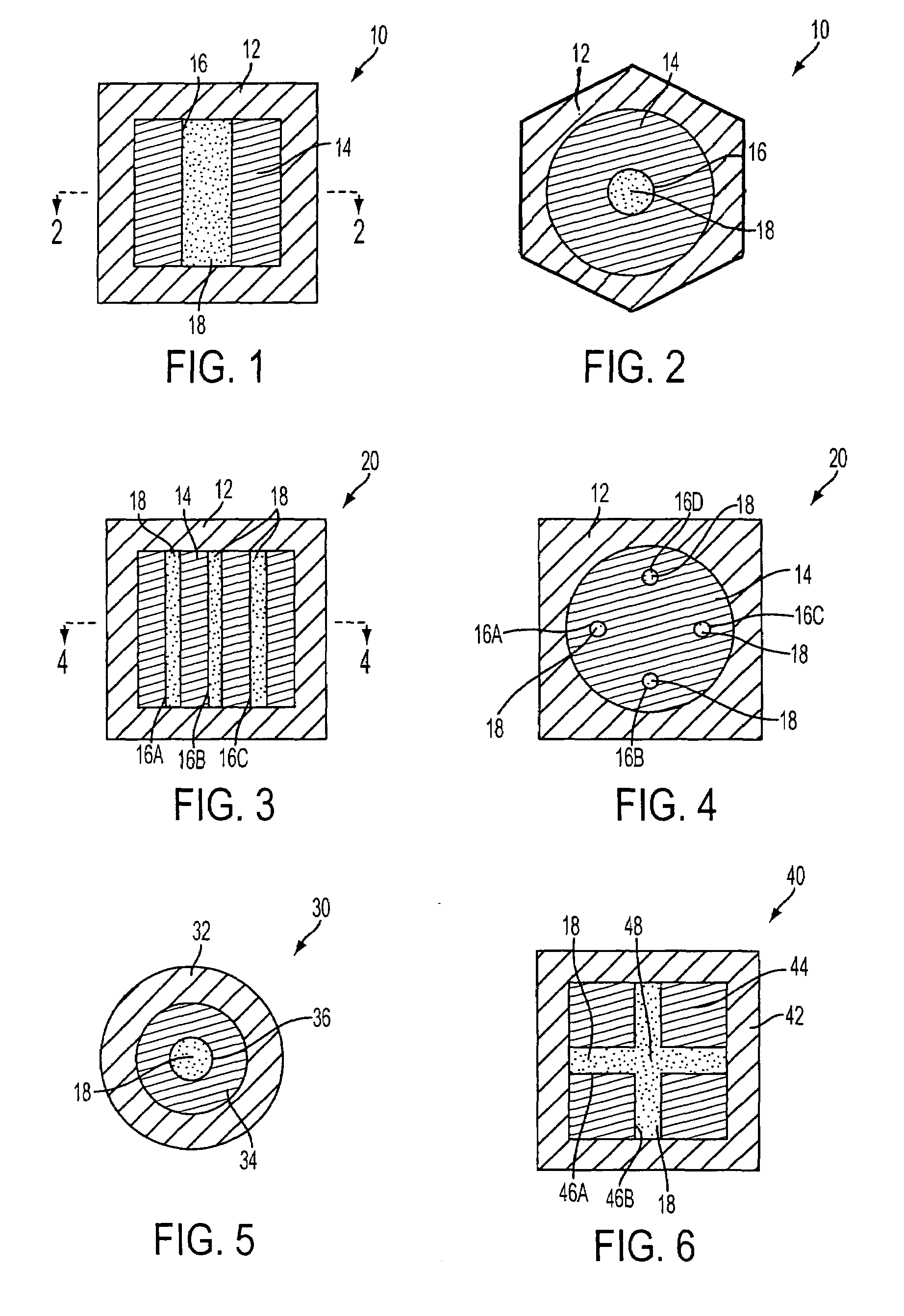 Reactive munition in a three-dimensionally rigid state