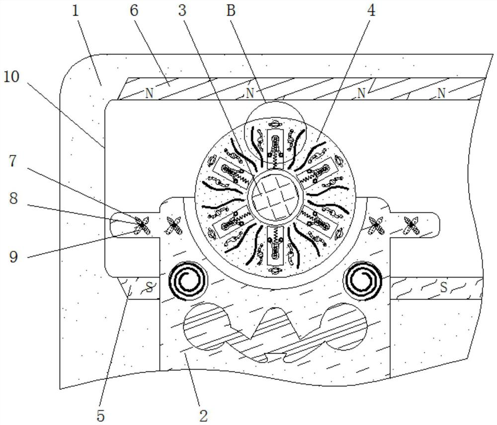 Computer painting device capable of preventing plate spraying chromatic aberration