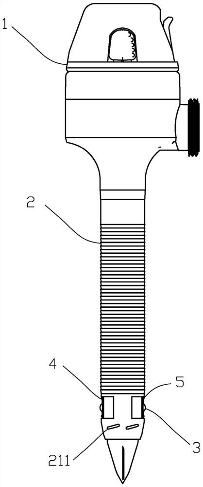 Circulating filtration puncture outfit with lens assembly