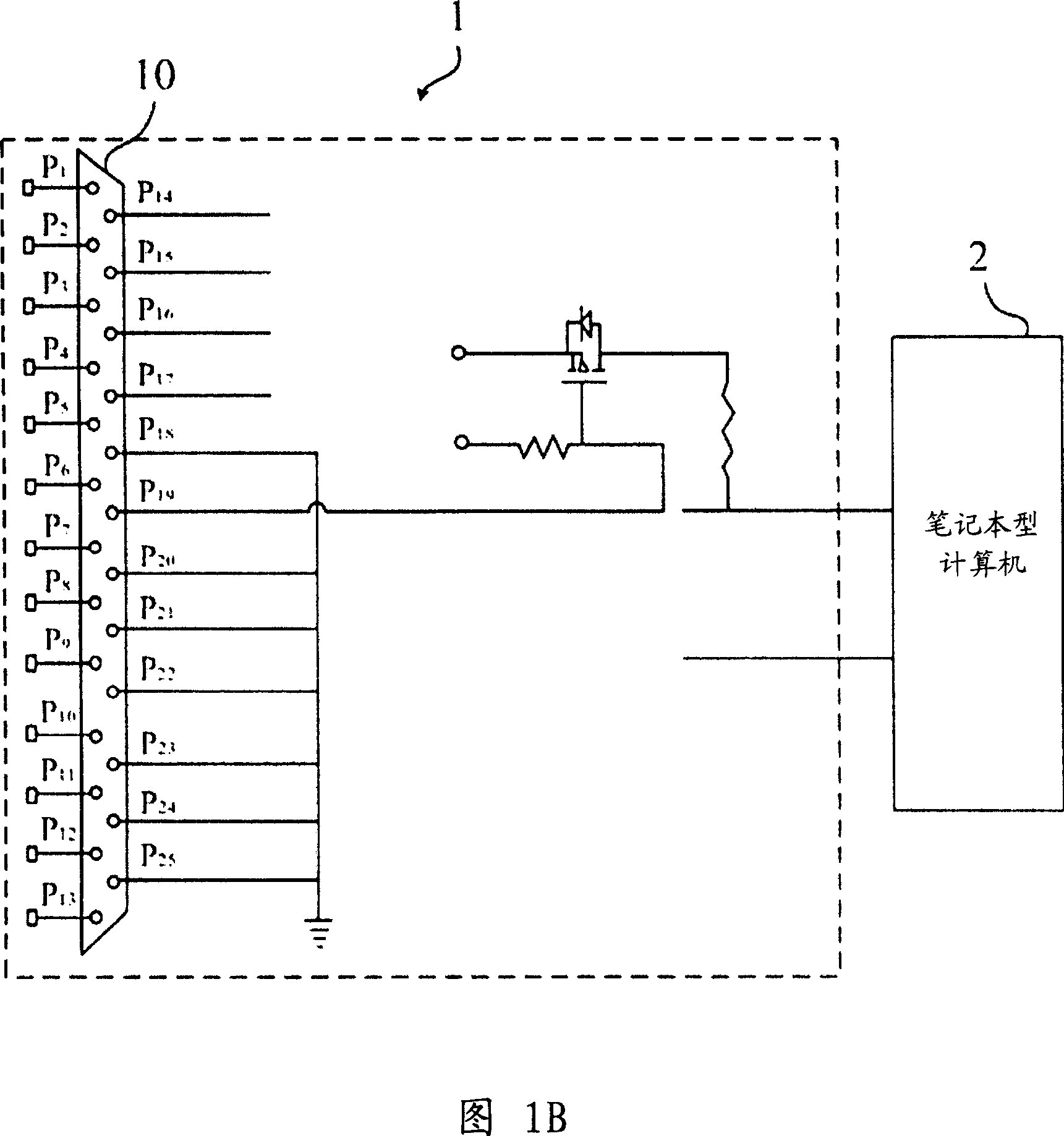 Peripheral device detecting system and its method