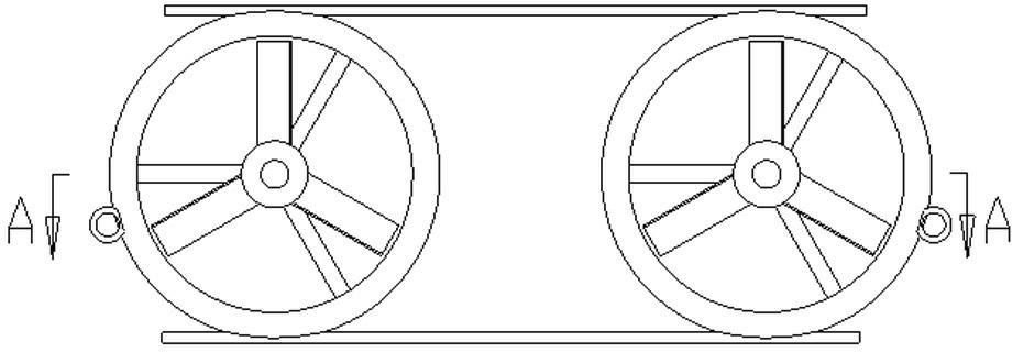 Multidirectional self-adaptive suspension type tidal energy hydraulic turbine