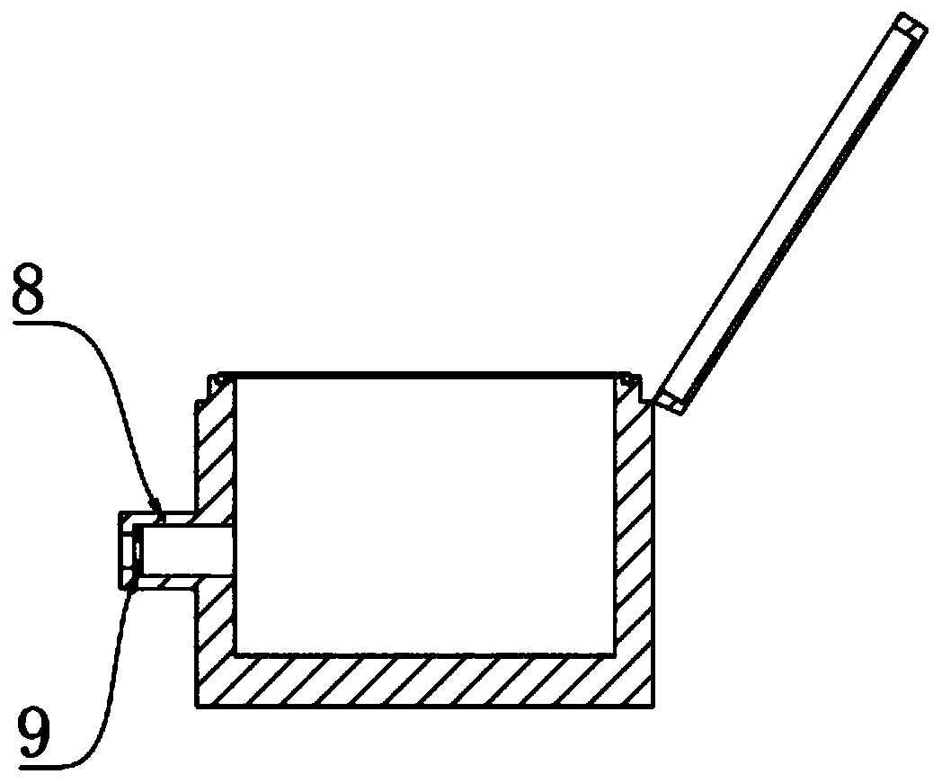 Precise instrument storing device with anti-fog function