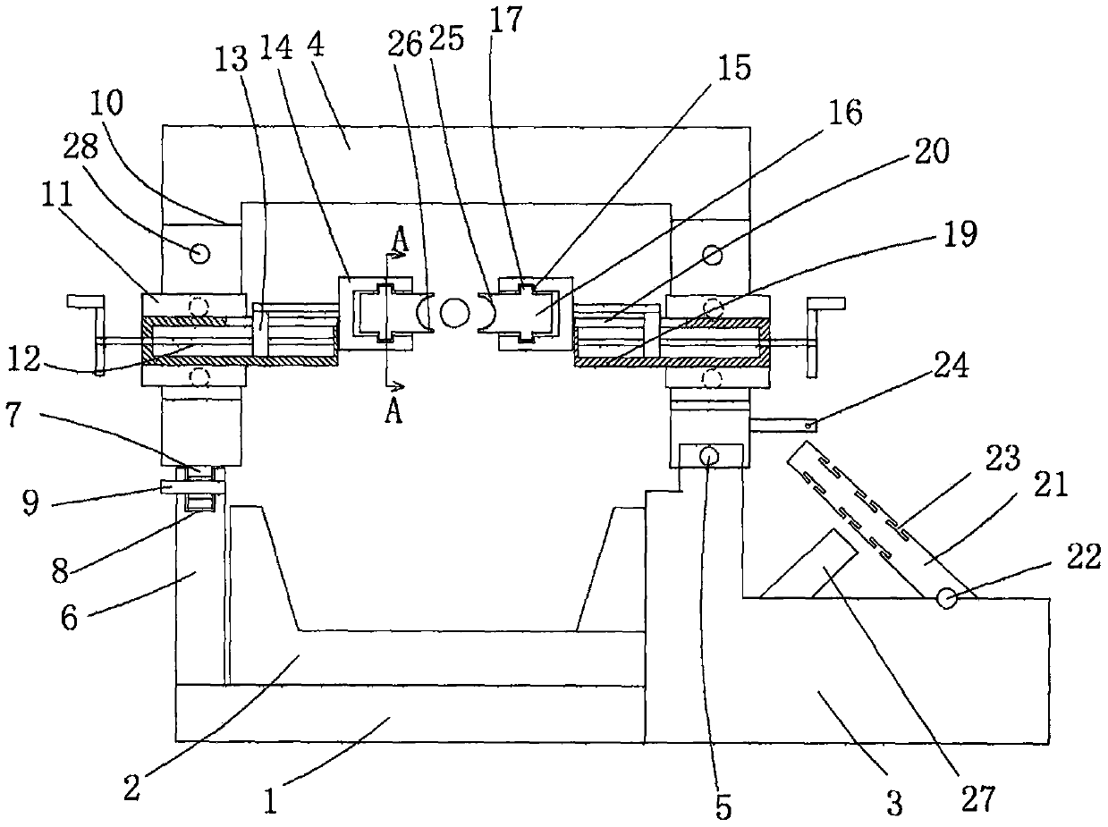 Three-dimensional ribbed pipe machining cutter bar positioning device with buffer structure