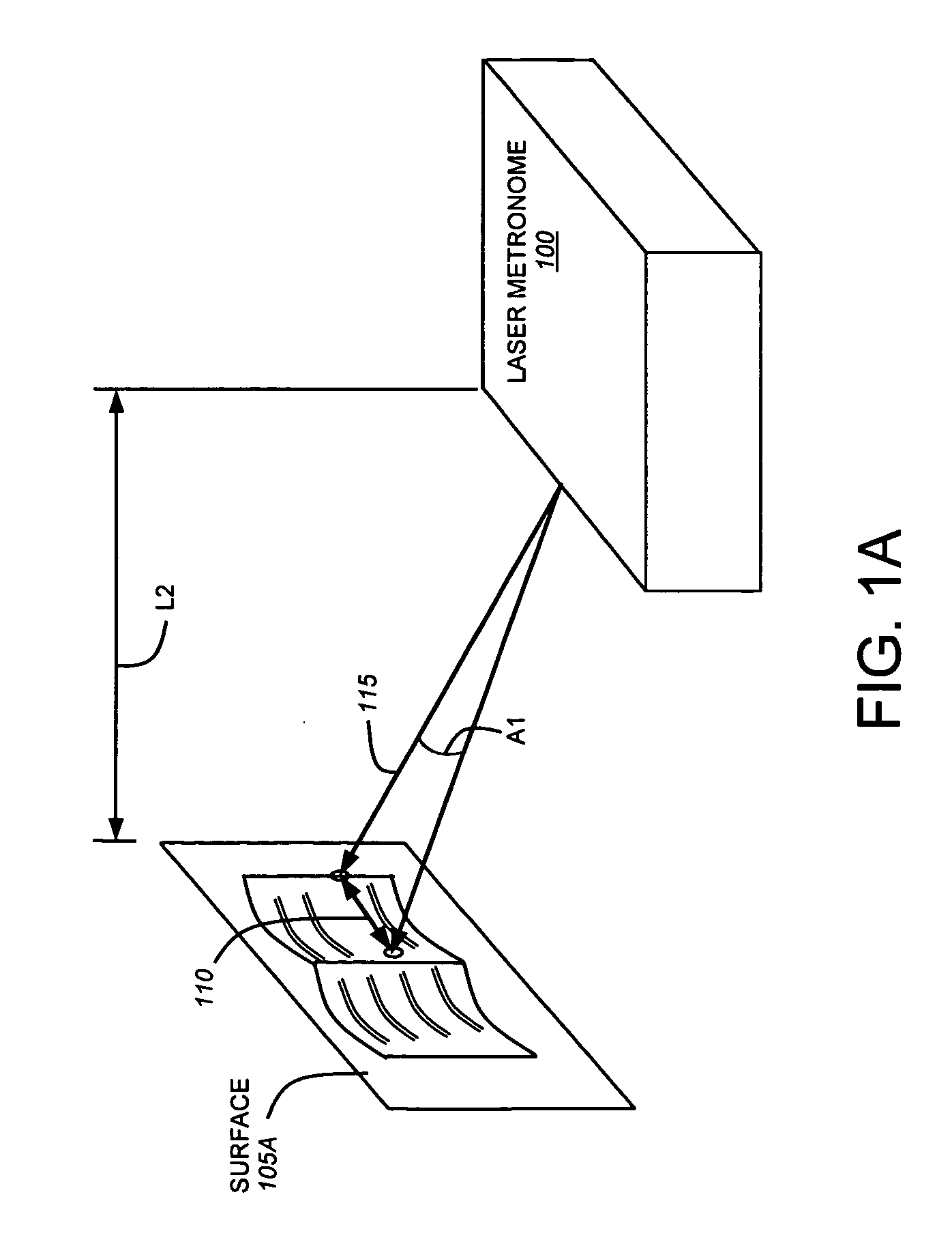 Metronome with projected beat image