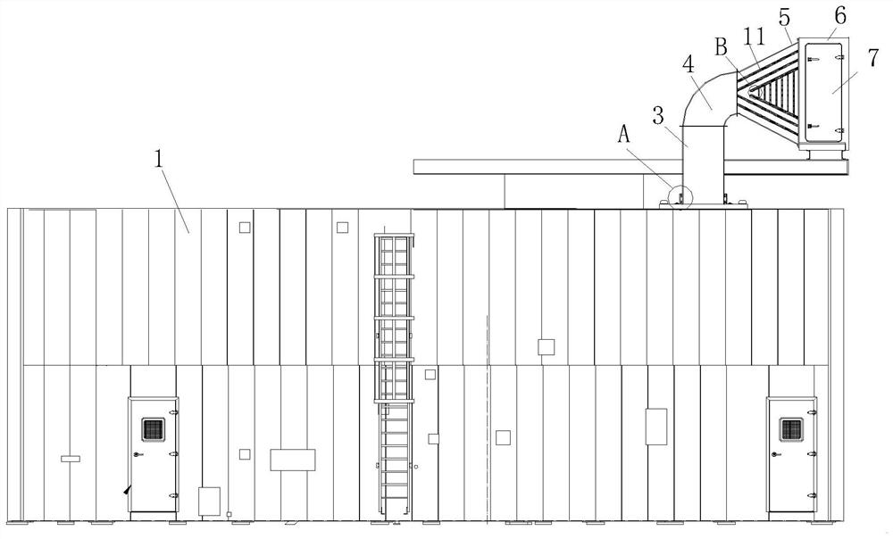 Ventilation mechanism for gas turbine air inlet system