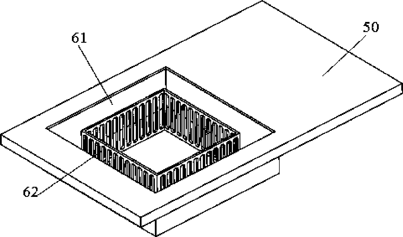 Air intake structure of window air conditioner