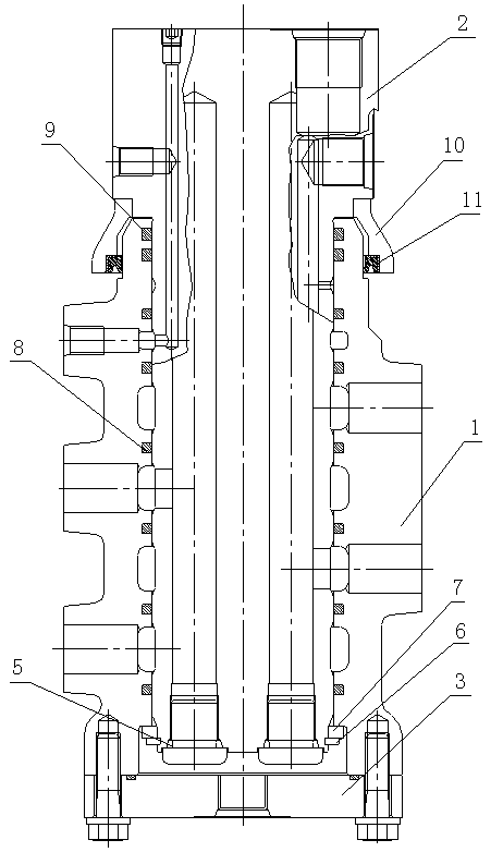 Hydraulic swivel joint not prone to oil leakage