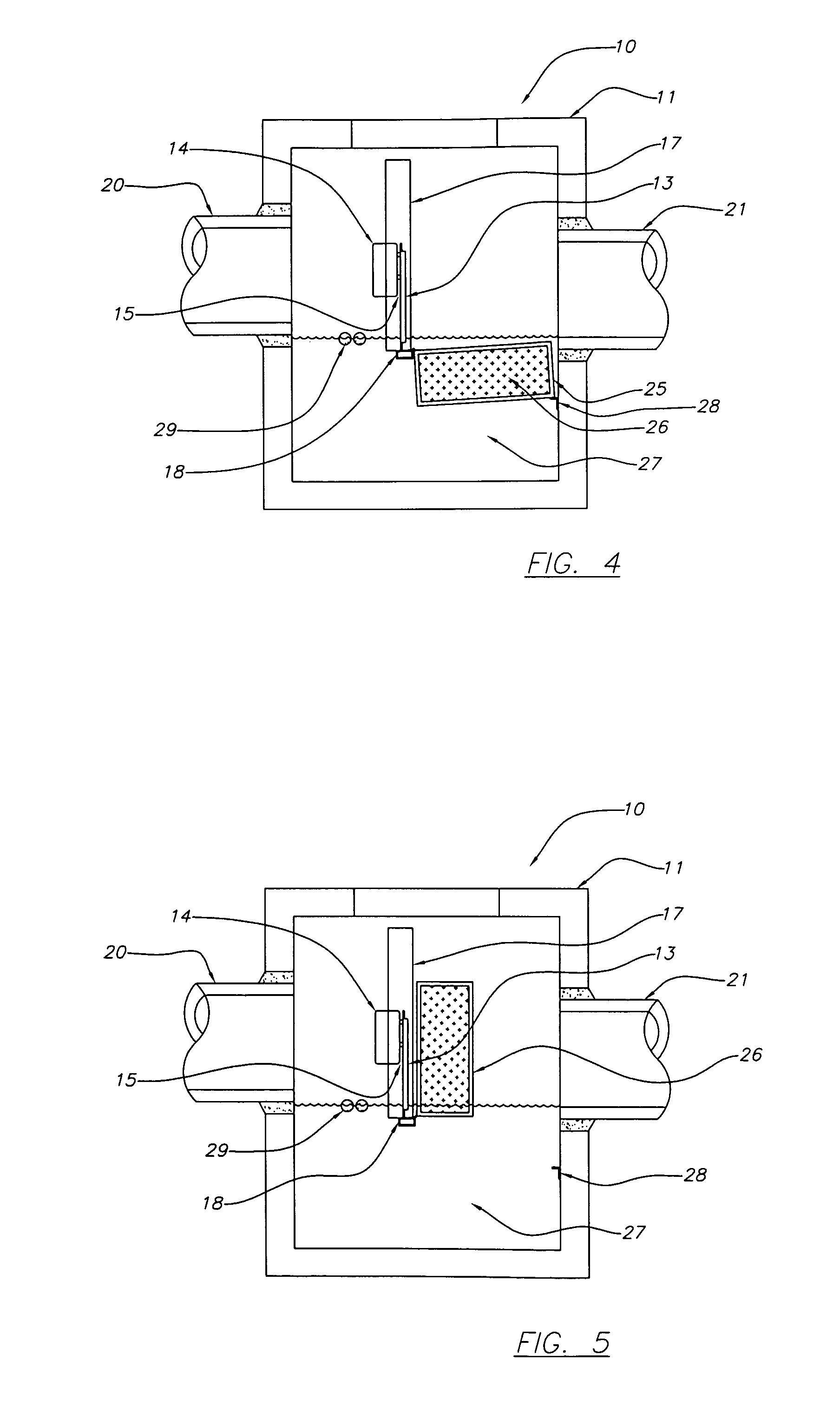 Floating skimmer apparatus with up-flow filter
