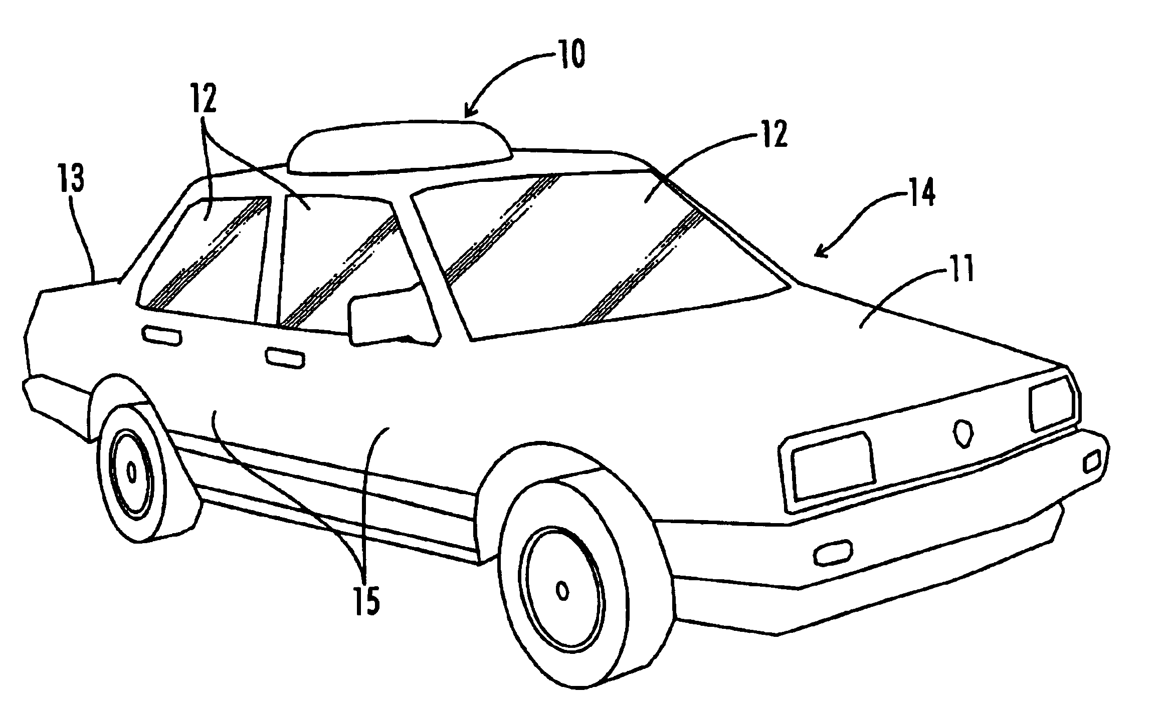 Automated covering for an automobile
