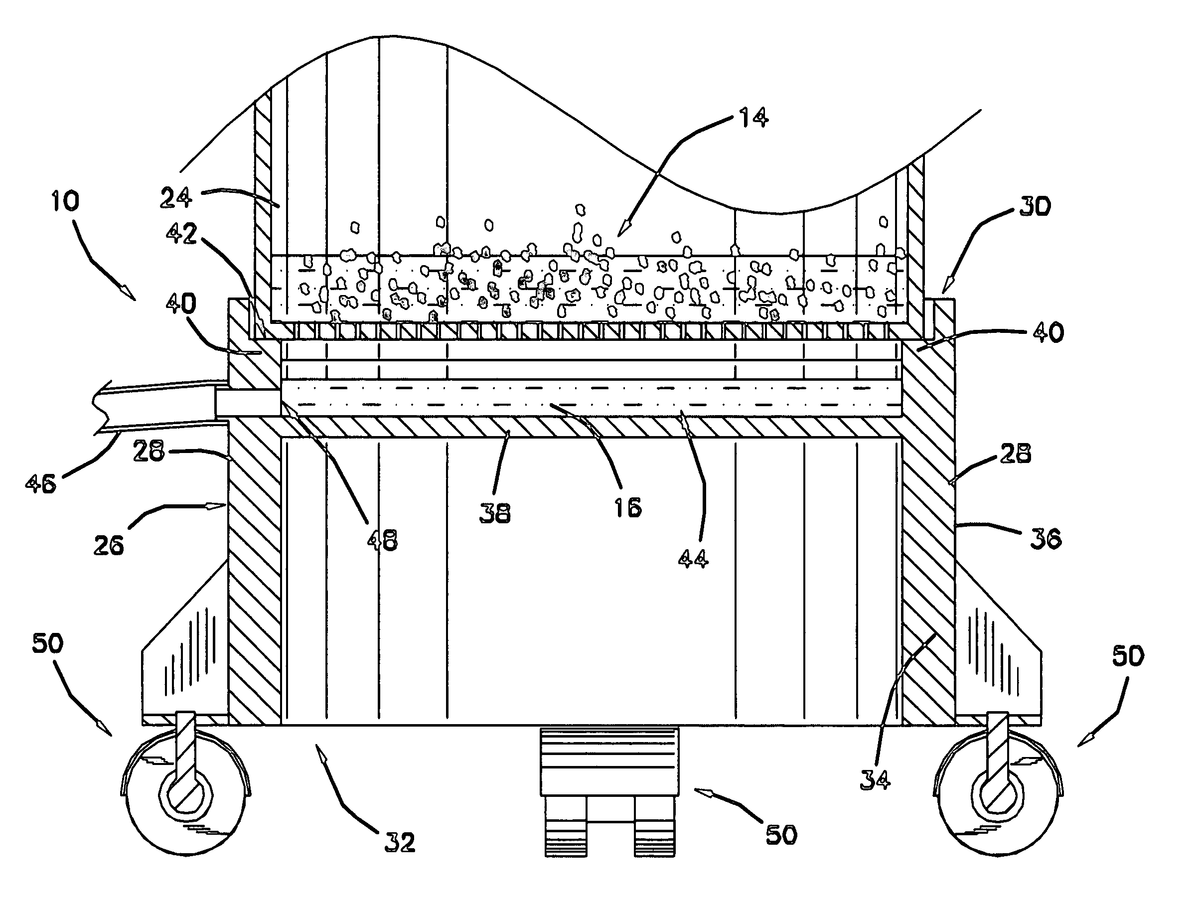 Apparatus for use in reclaiming coolant used in cutting machines