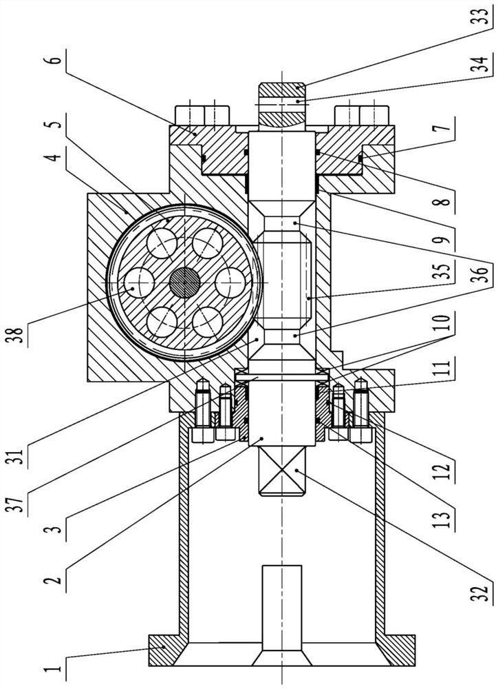 Subsea gate valve position indicator