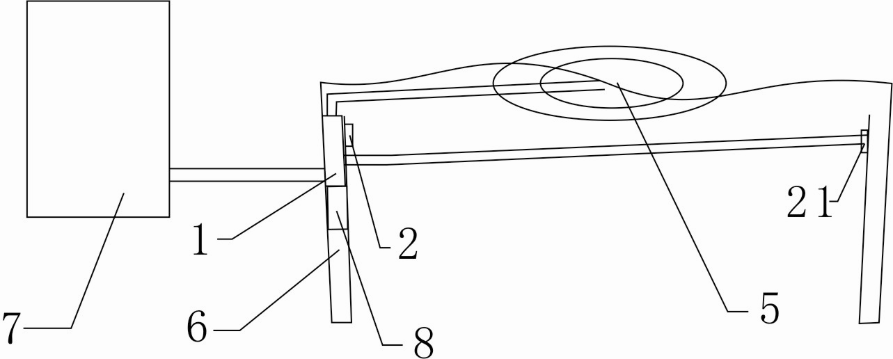 Automatic drainer of solar bathroom equipment