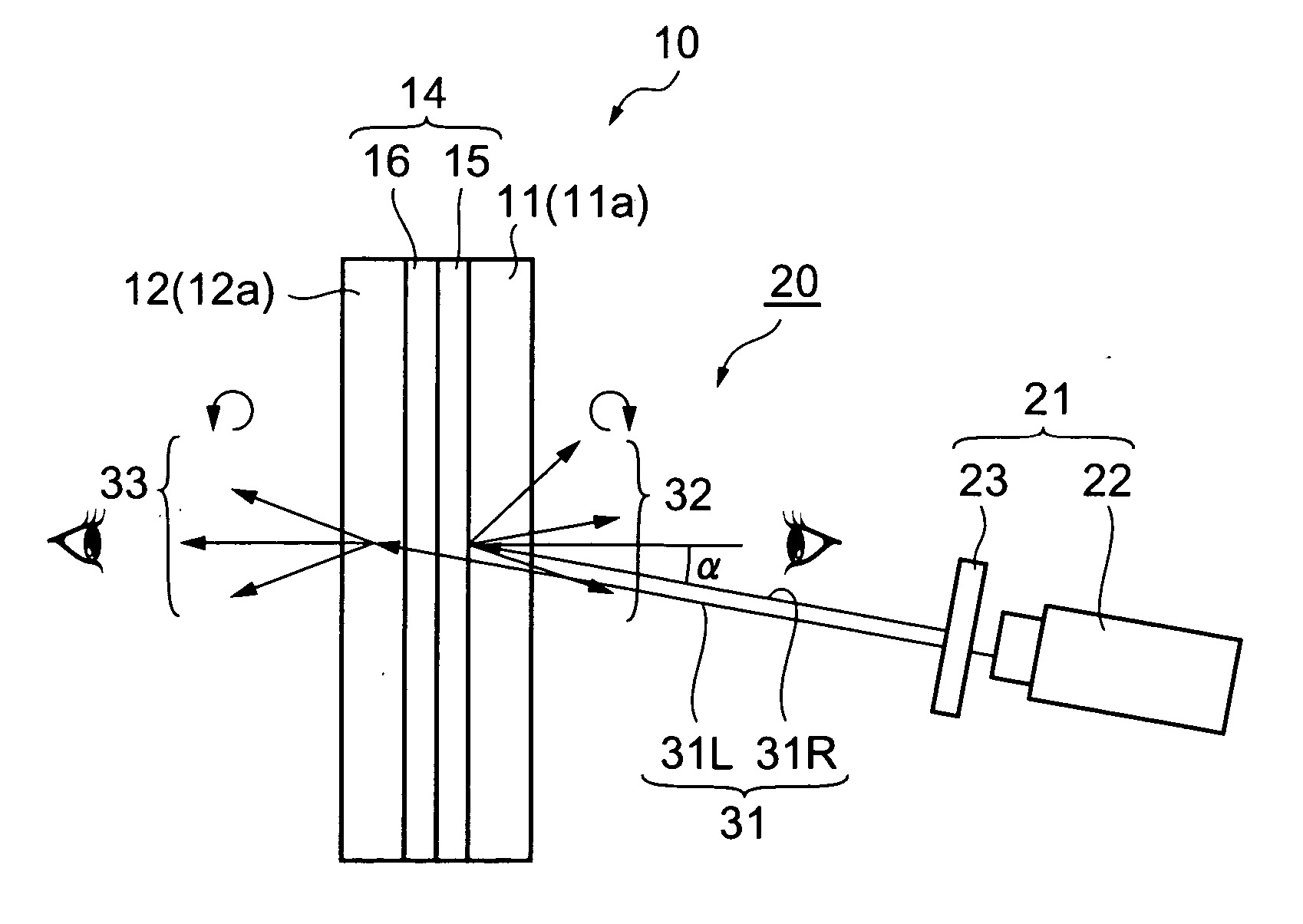 Transmitting-reflecting projection screen, and projection system comprising the same