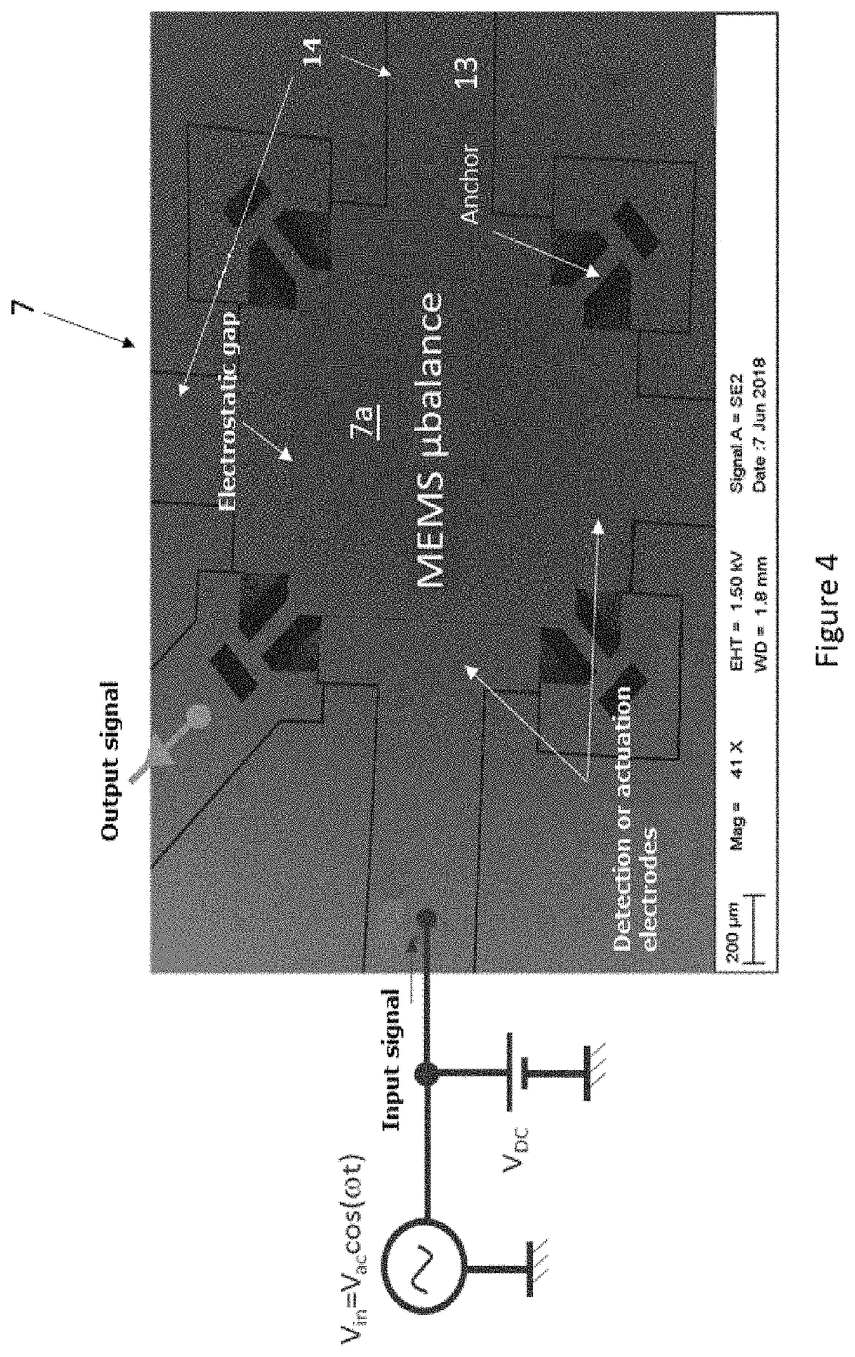 Fine particle sensor with cascaded microscales