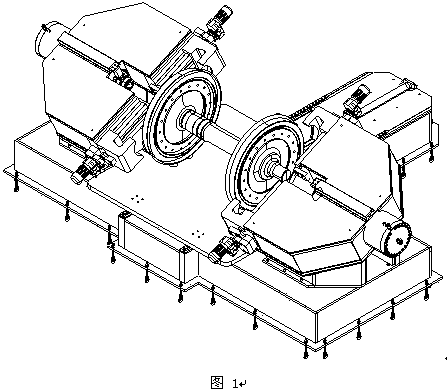Double-end jaw-type wheel pair withdrawal machine