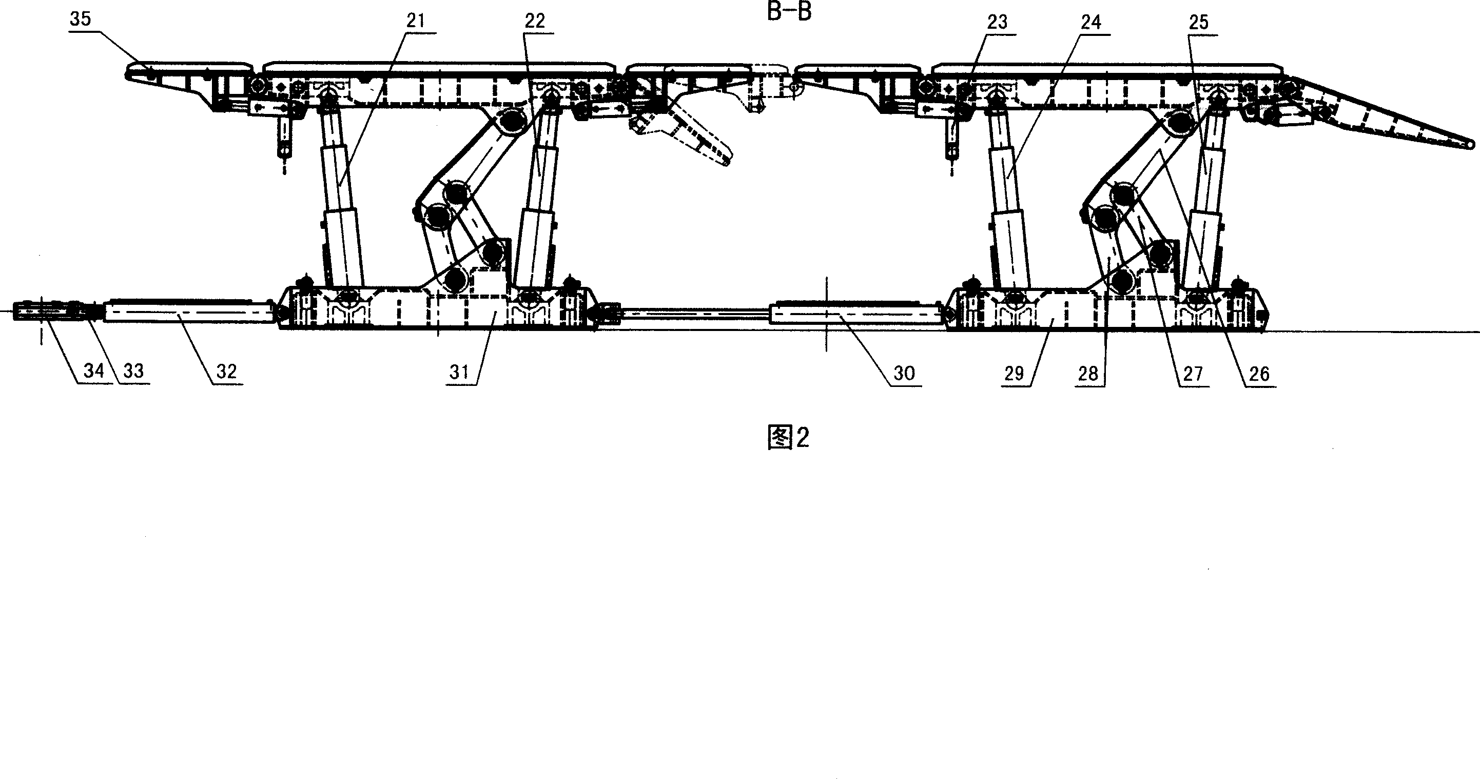 Fully mechanized working faces along conveying end head bracket