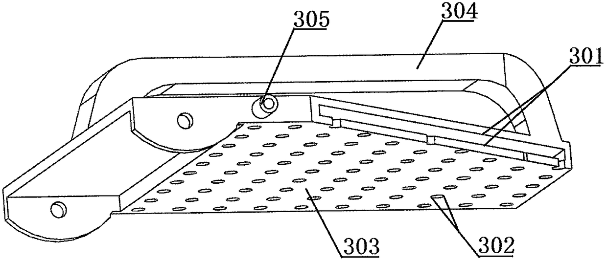 Breast cancer flap dissection apparatus capable of fixing skin