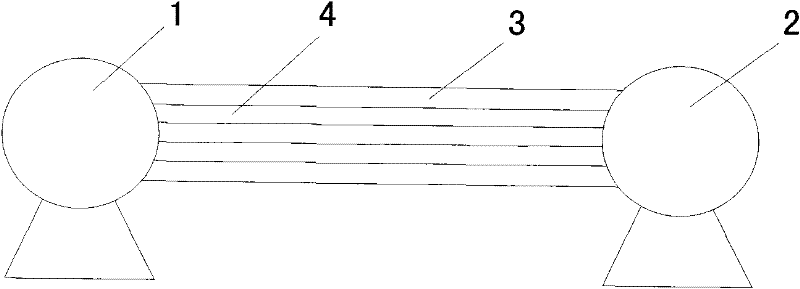 Diffusion flow equalizing plate used for horizontal diffusion furnace