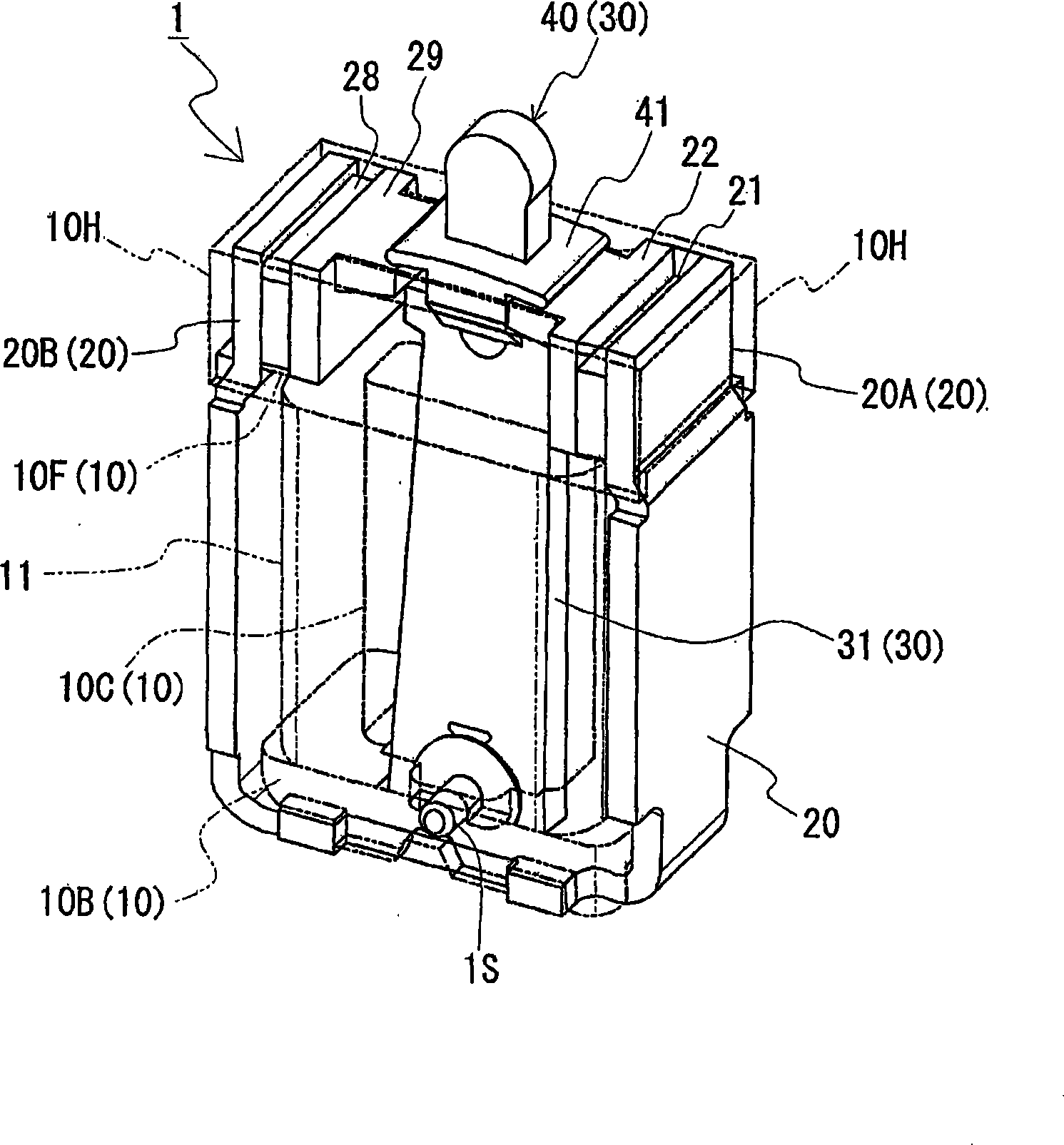 Needle selecting apparatus of flat knitting machine