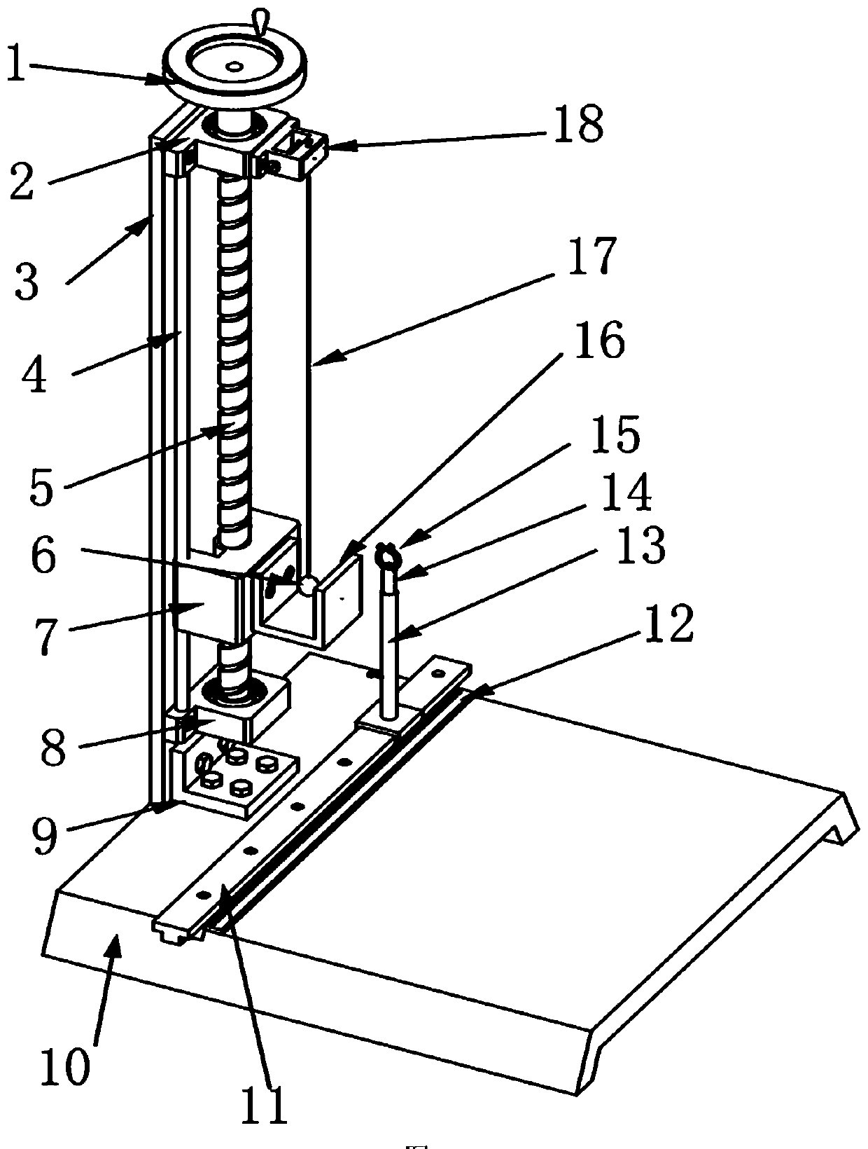 Accurate simple pendulum experimental device