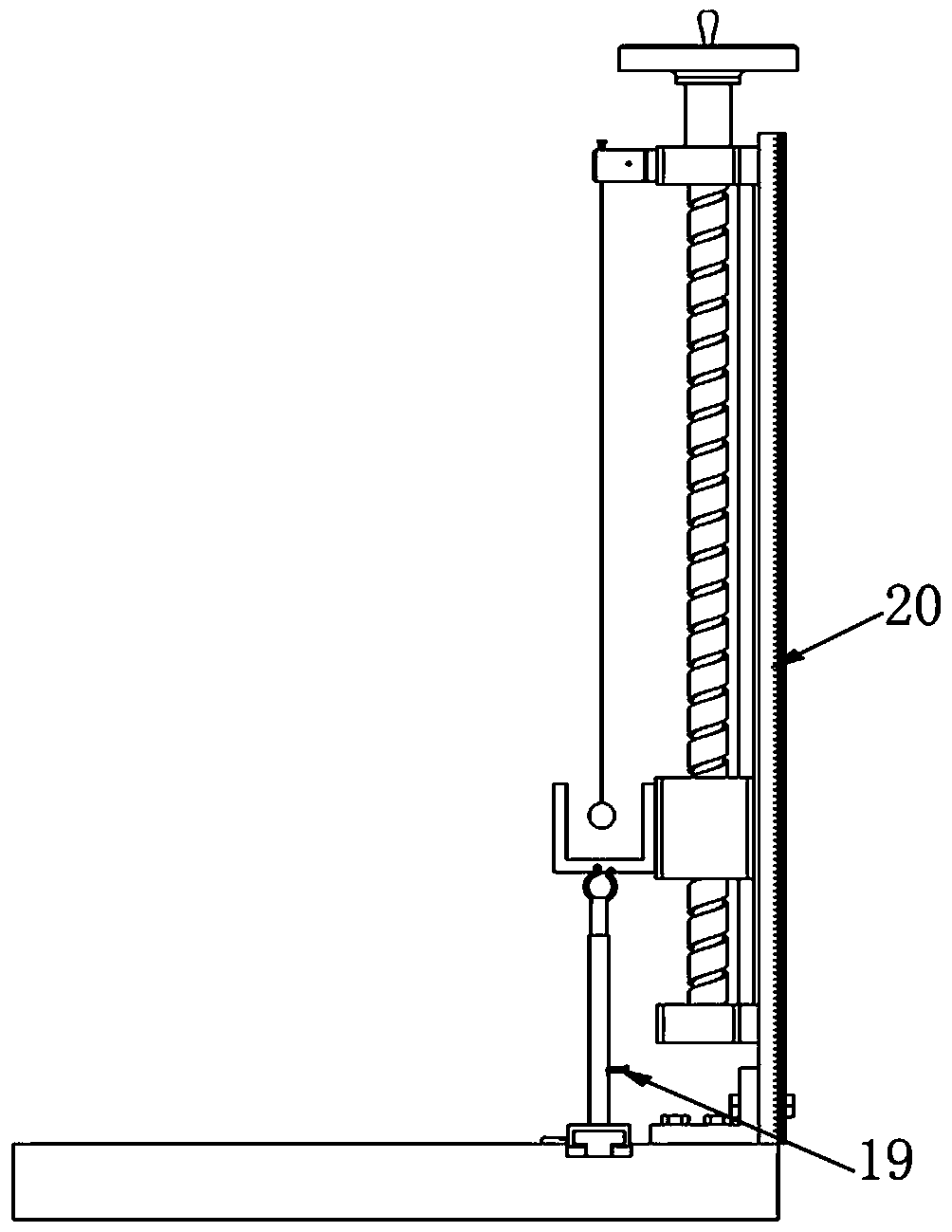 Accurate simple pendulum experimental device