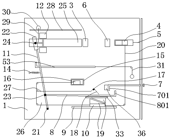 Door opening simulated anti-collision warning device used before car door opening