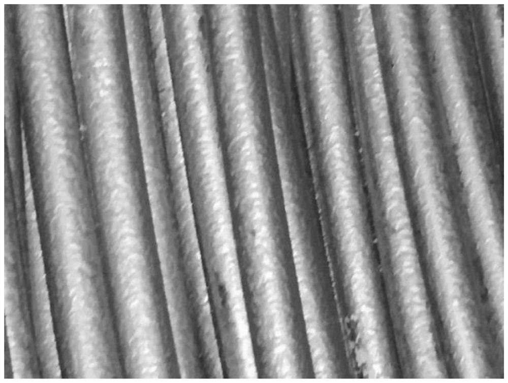 Rolling process for medium-carbon and high-sulfur alloy steel wire rod