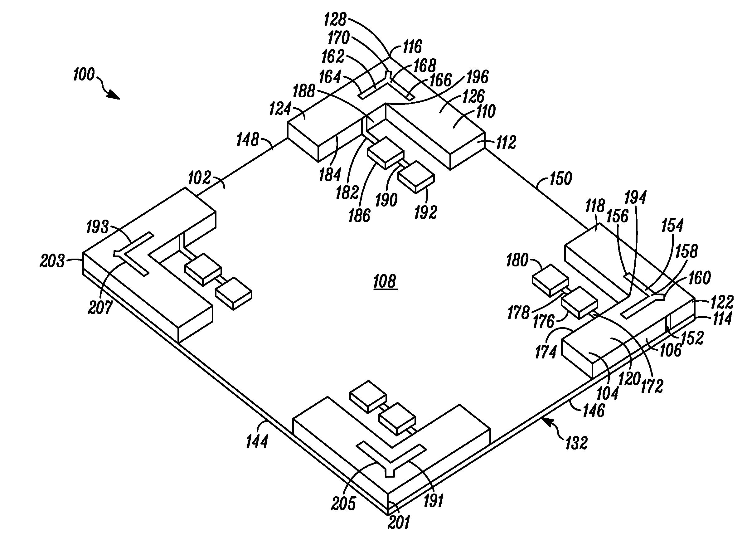 Low profile antenna pair system and method