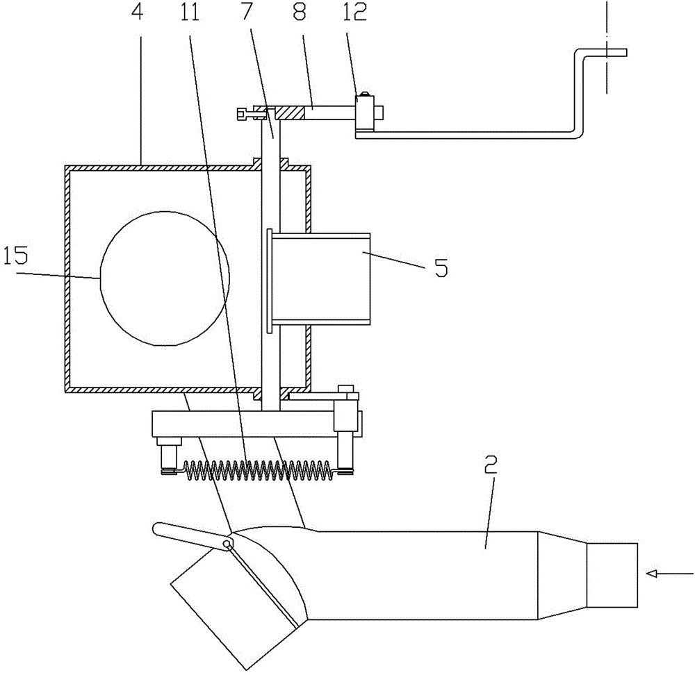 Cleaner outside self-cleaning device