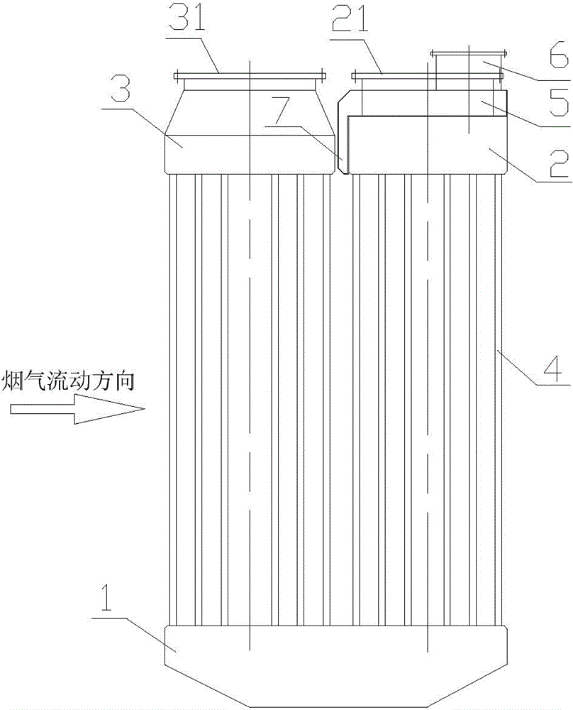 Low temperature protection device for metal heat exchange tube of preheater