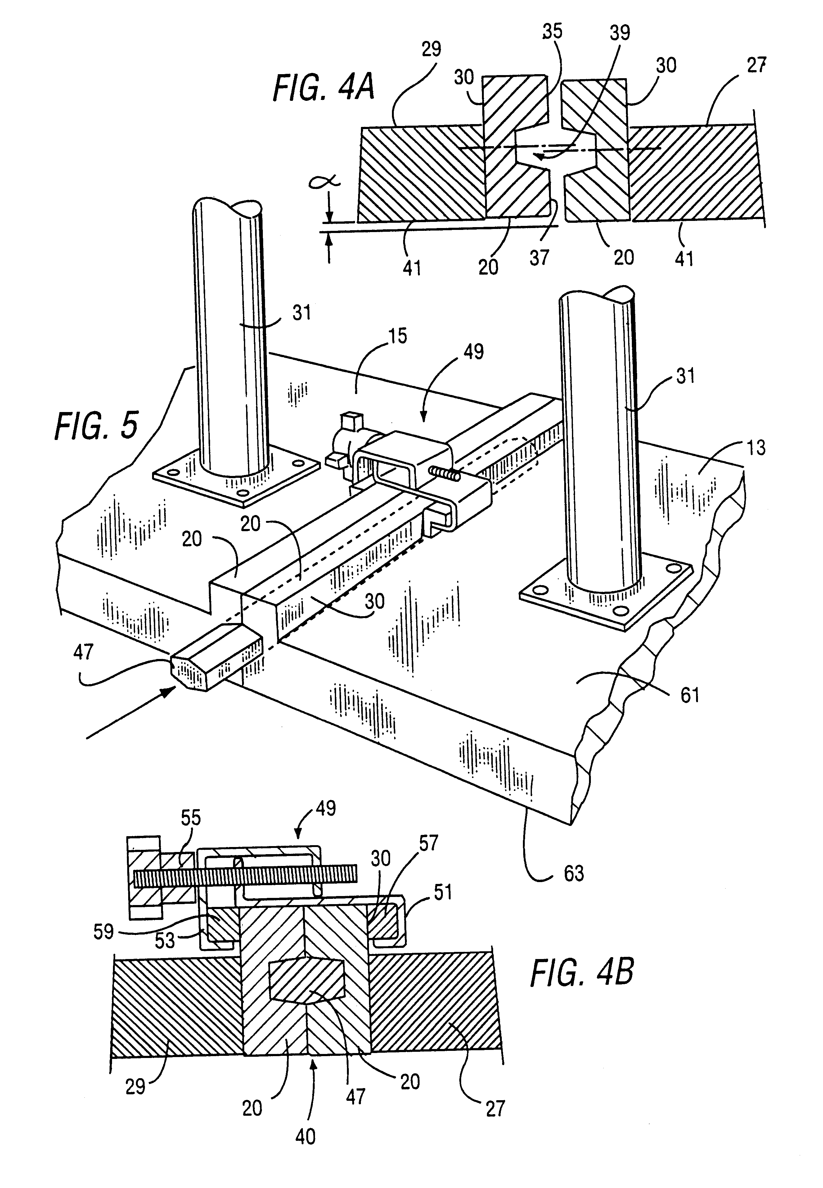 Self-leveling modular table and method of forming a level modular table