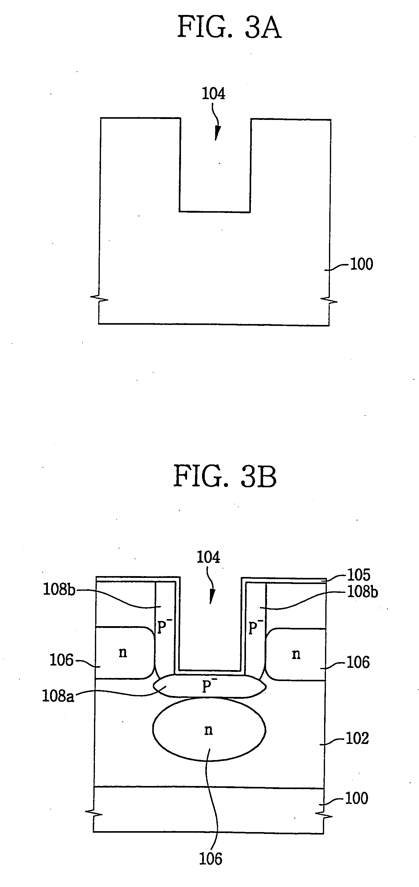 Buried channel type transistor having a trench gate and method of manufacturing the same