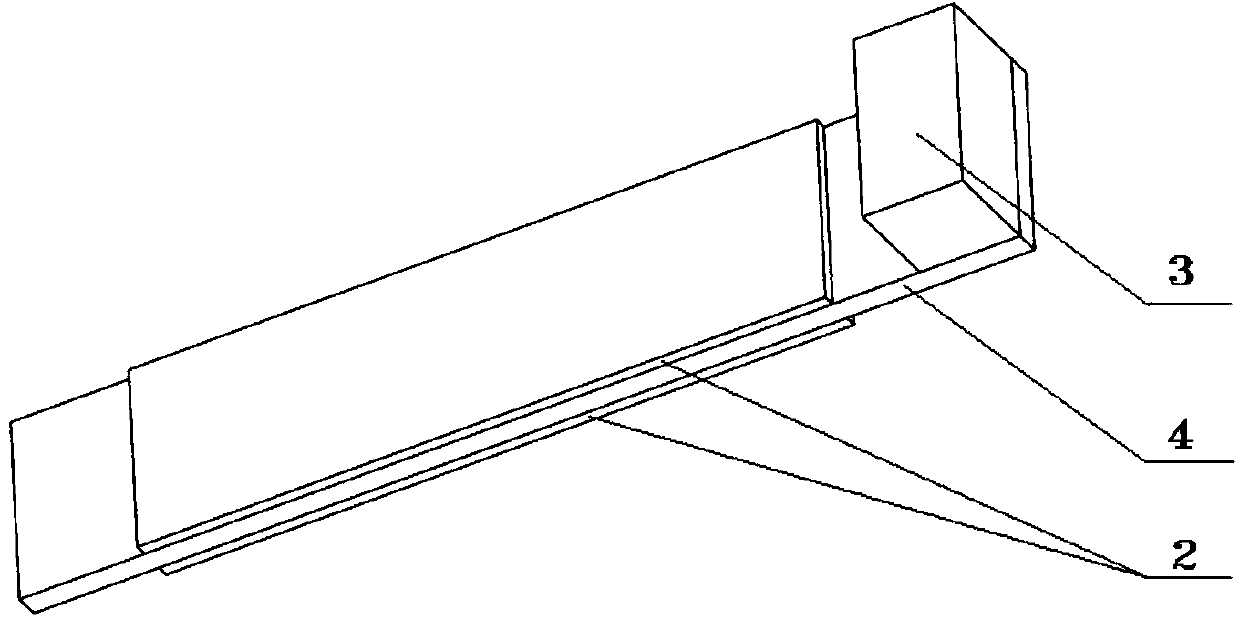 Photonic crystal power generating device based on lateral vibration band gap