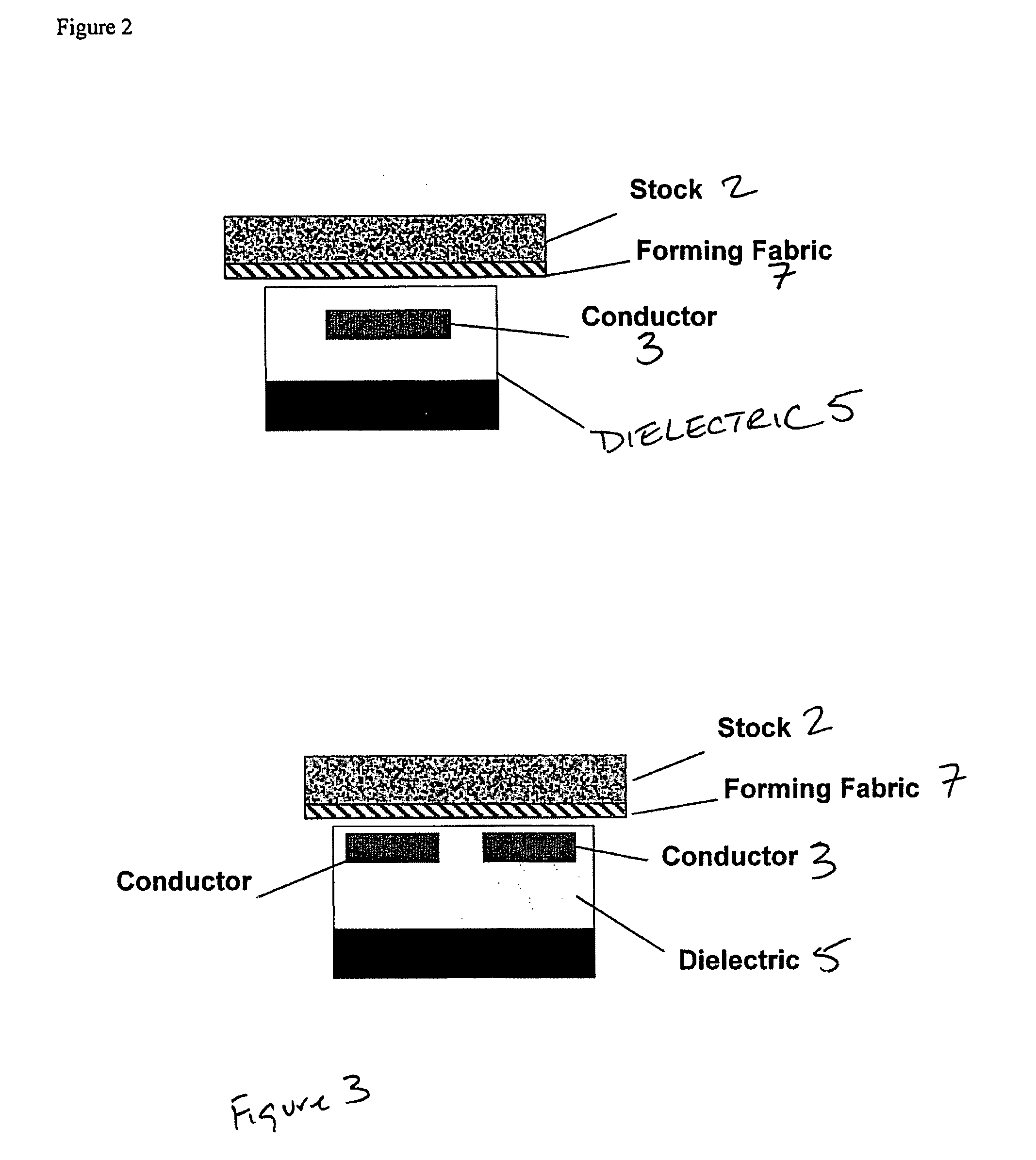 Microwave water weight sensor and process
