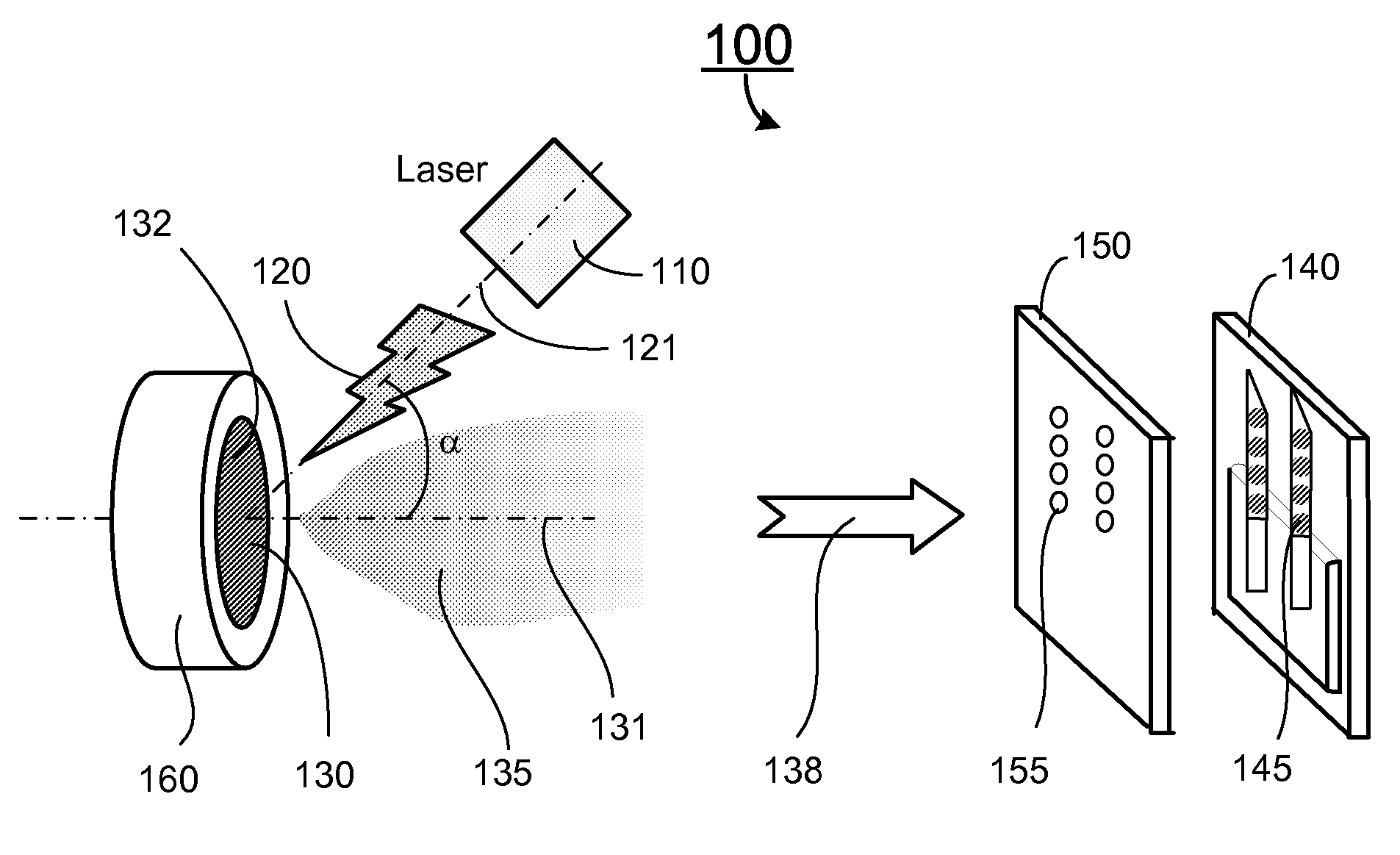 Resonant infrared laser-assisted nanoparticle transfer and applications of same