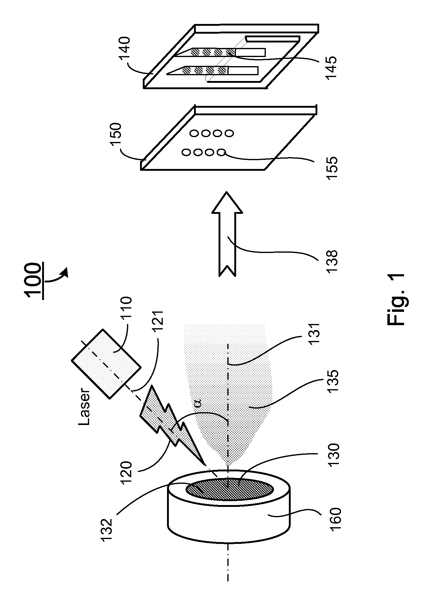 Resonant infrared laser-assisted nanoparticle transfer and applications of same