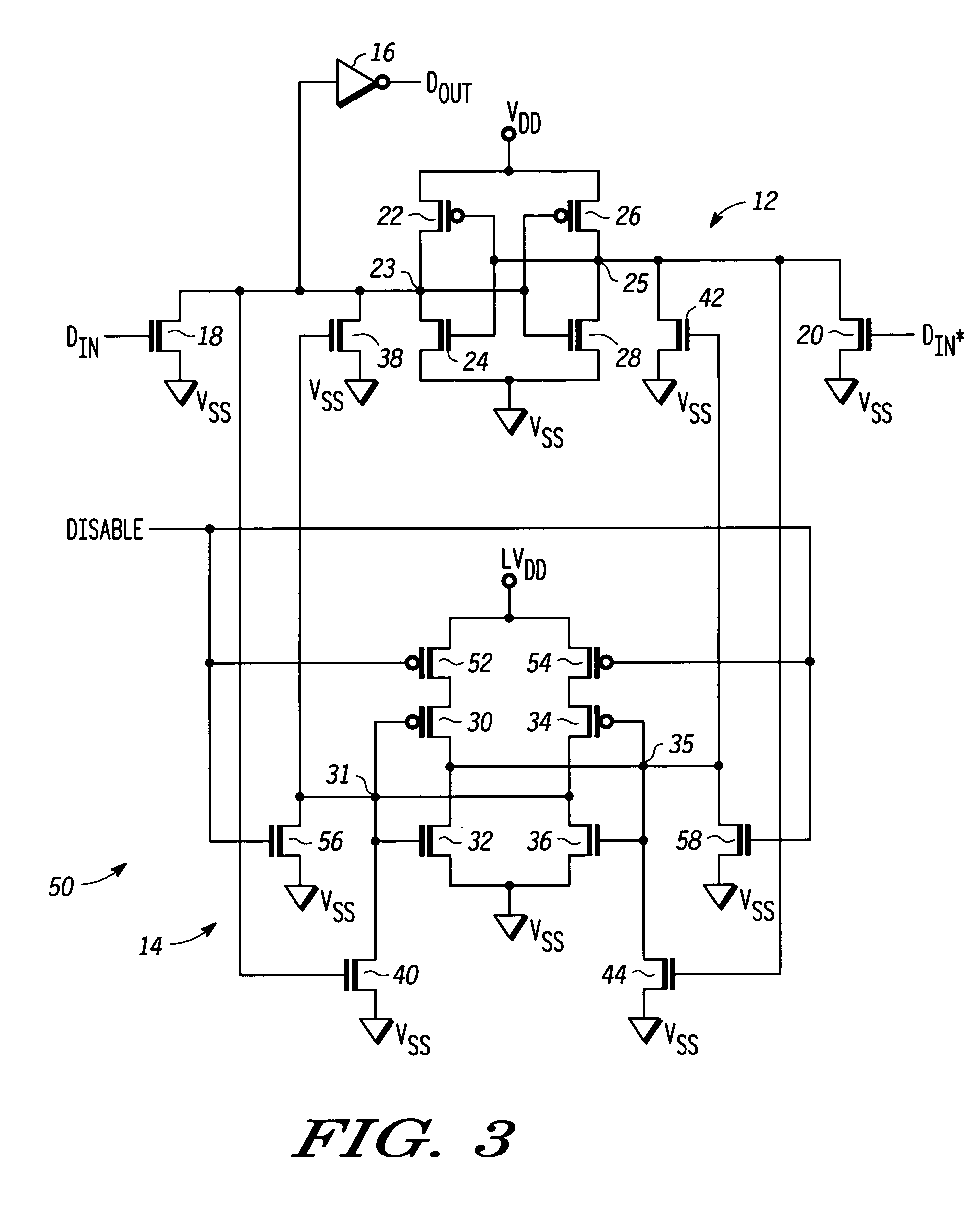 Integrated circuit having a low power mode and method therefor
