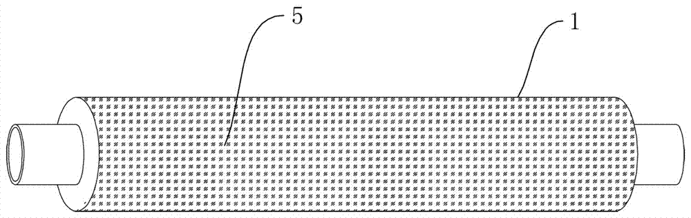 High-heat-absorption fixing roller for high-speed engineering duplicating machine and manufacturing method of high-heat-absorption fixing roller