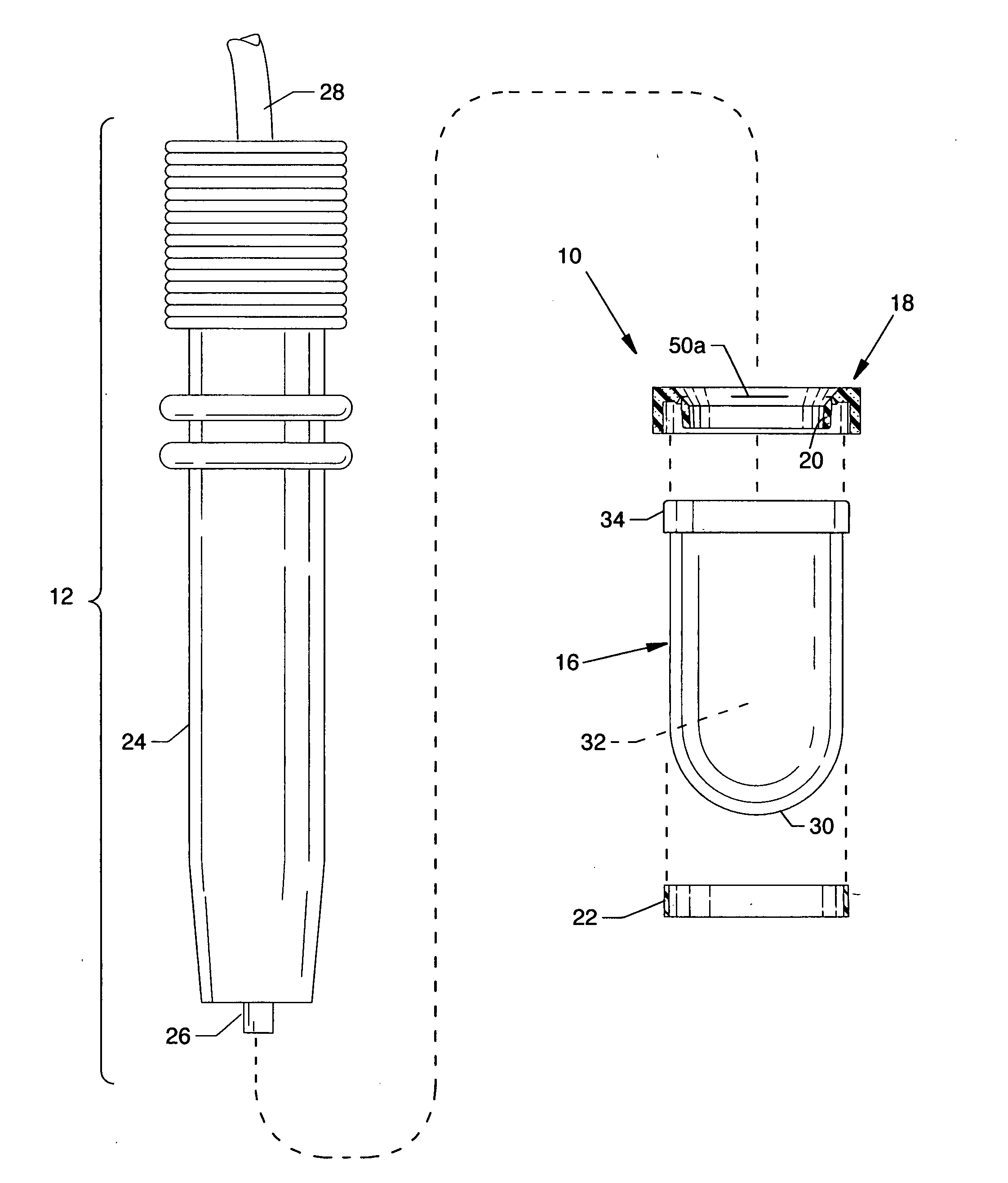 Immersion bag system for use with an ultrasound probe