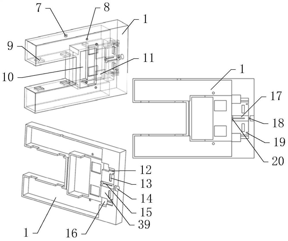 Edge sealing strip handheld fastening and grinding robot