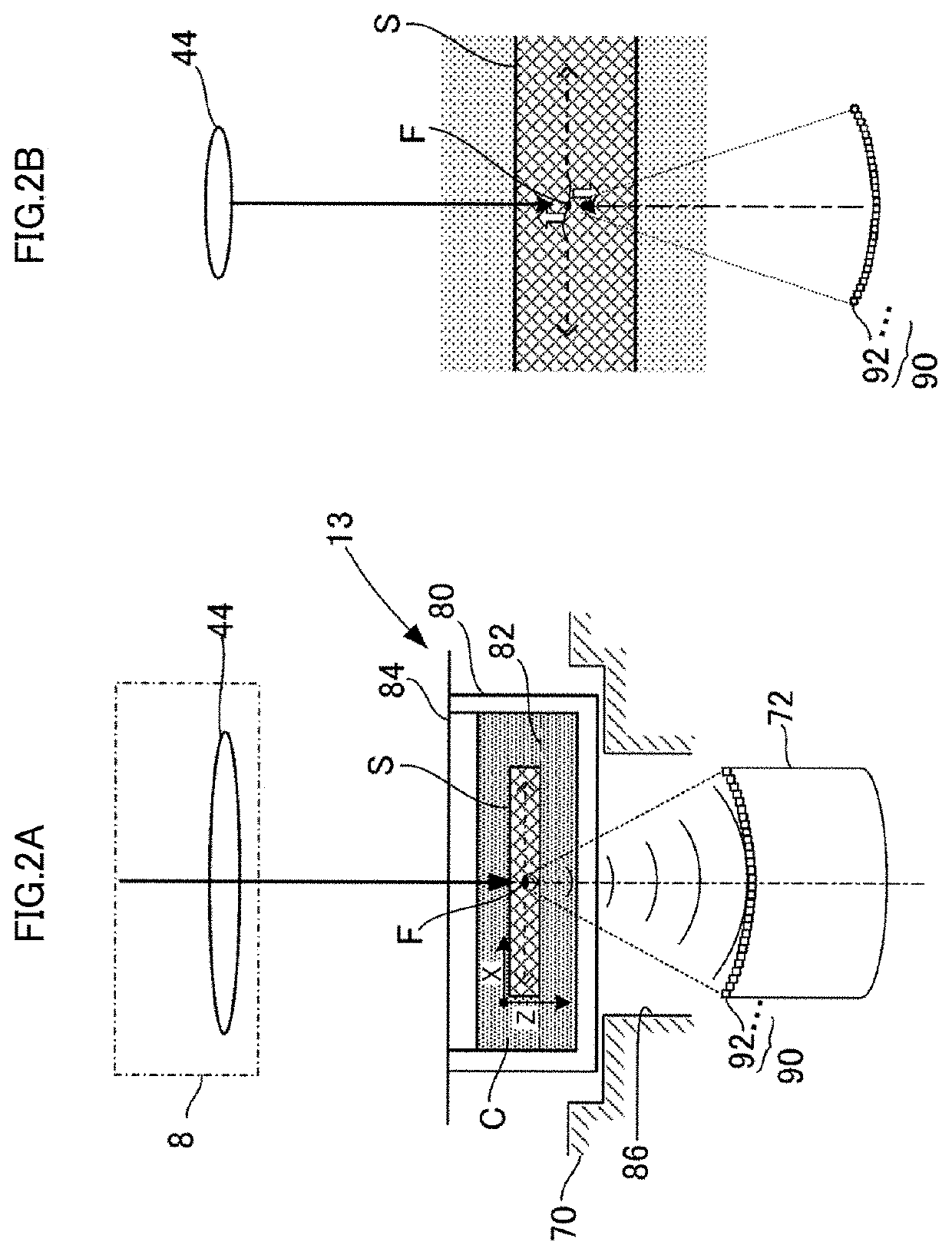 Device and method for tomographically visualizing viscoelasticity of tissue