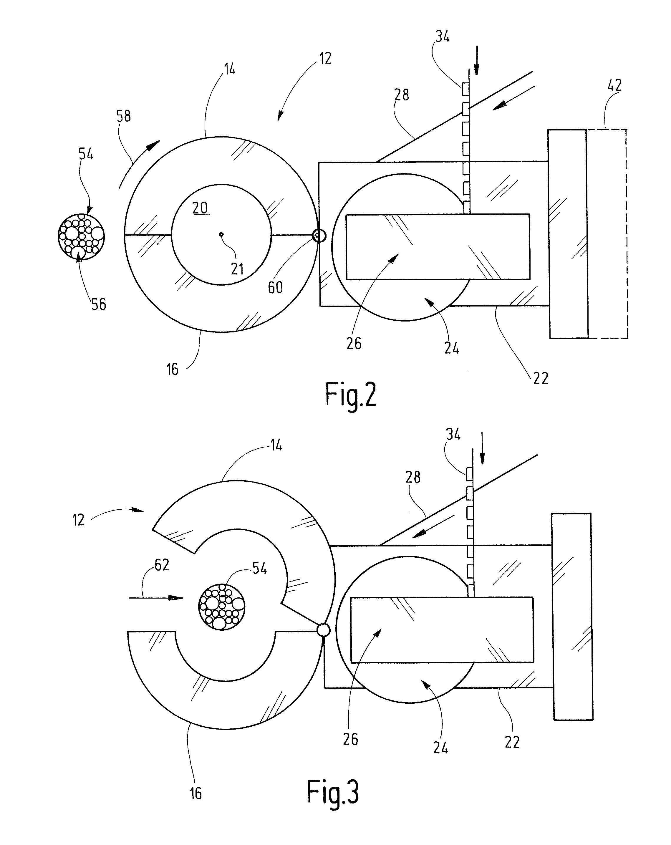 Fastening element for a cable harness