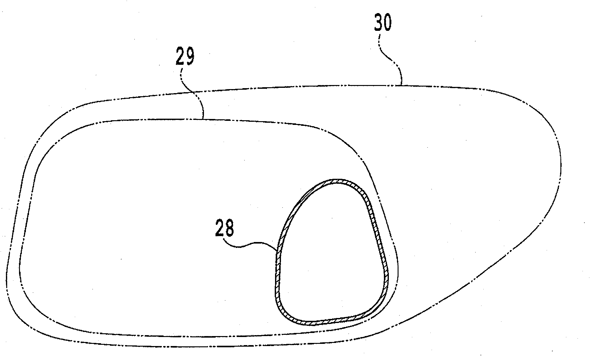 Exhaust device for two-wheel motorcycle