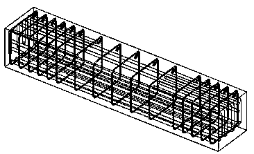 Steel bar three-dimensional modeling and automatic calculation method based on BIM technology