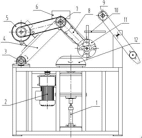 Automatic pot grinding machine