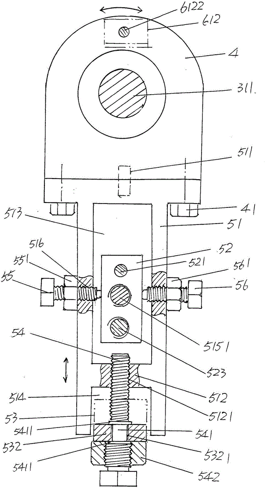 Carding roller bearing block sealing device of carding machine