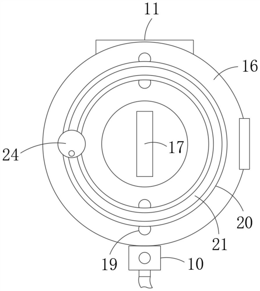 Cleaning device for camera lens production and machining