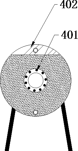 Drying and mixing device for plastic product production