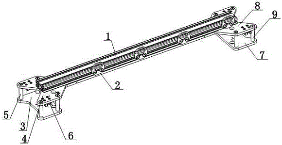 Linear slide unit for sliding of linear guideway